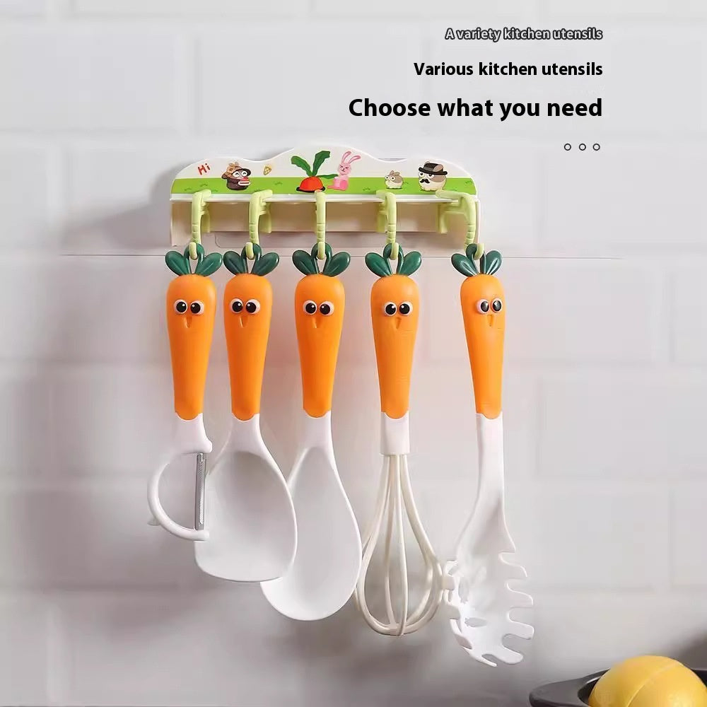 Lanela Kitchen Tools Carrot Kitchen Tools Suit With Storage Hook